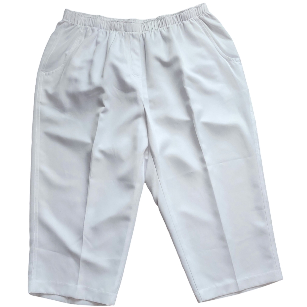 Alia White Capris